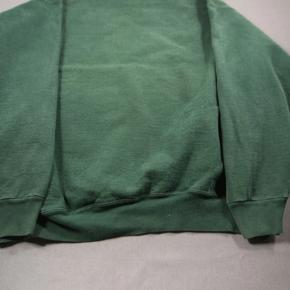 Vintage USA Black Green Munsingwear Super Cotton Crewneck Men Sweatshirt XXL